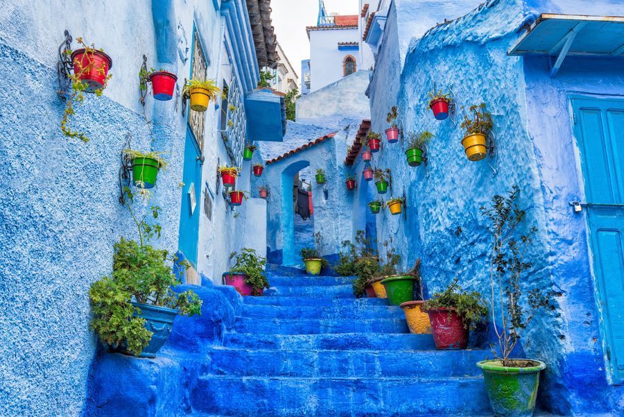 Chefchaouen Medina in undefined region of undefined