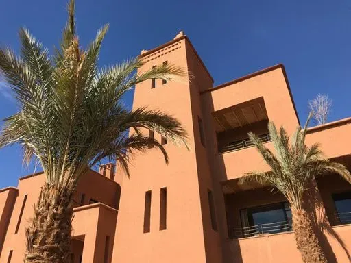 Kasbah Tamsna in High Atlas region of Morocco