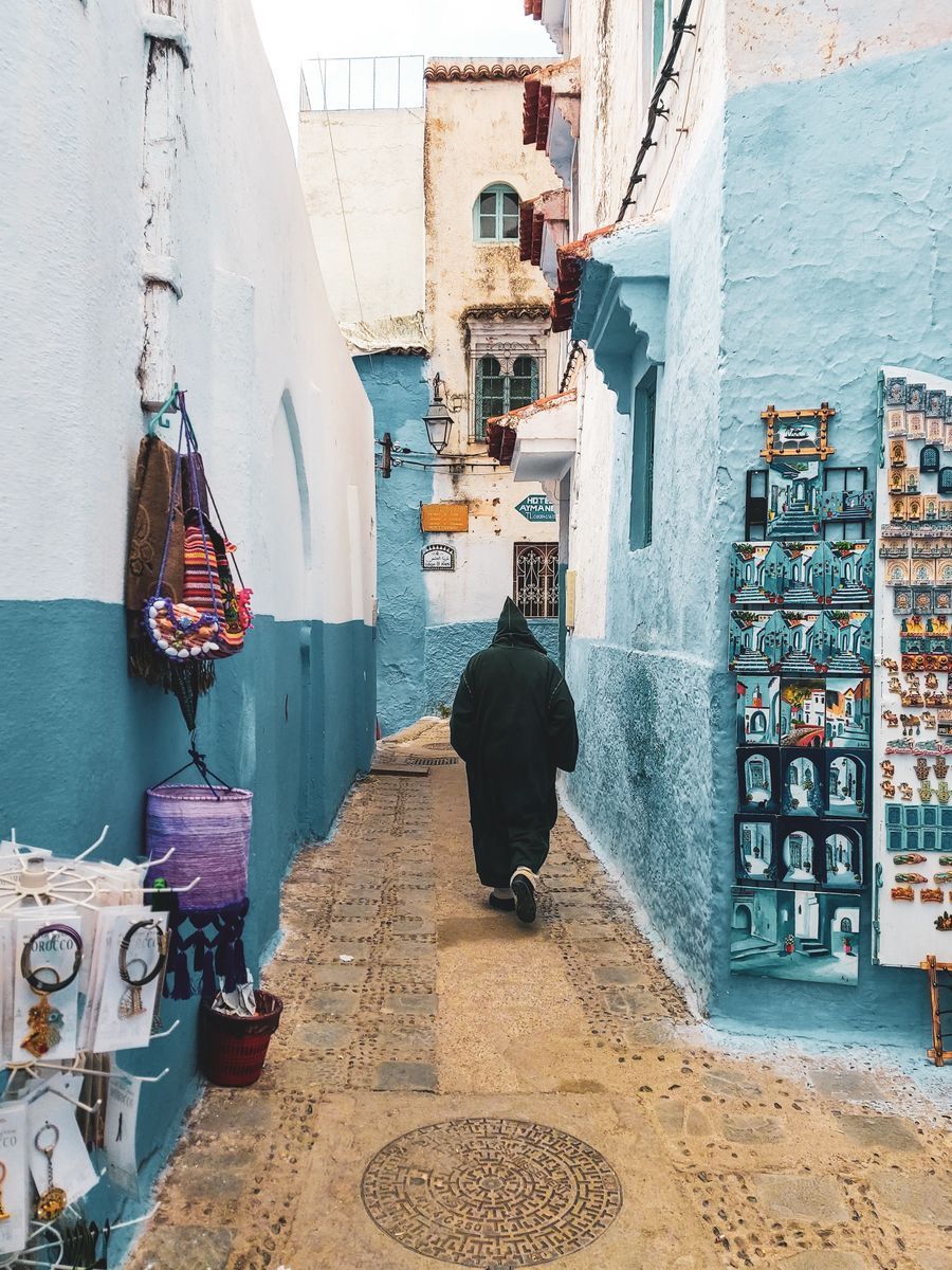 Chefchaouen Medina in undefined region of undefined