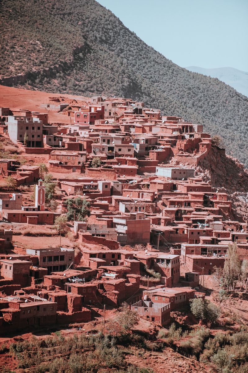 Atlas Mountains in undefined region of undefined