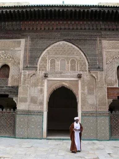 Bou Inania Madrasa in Fes region of Morocco