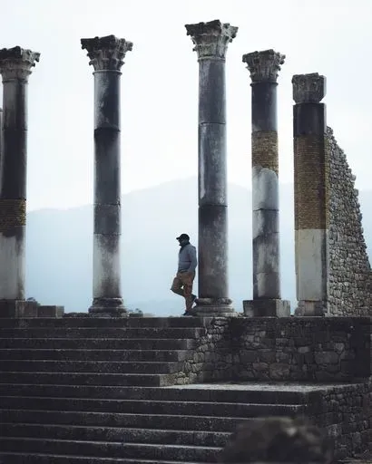 Volubilis in Fes region of Morocco