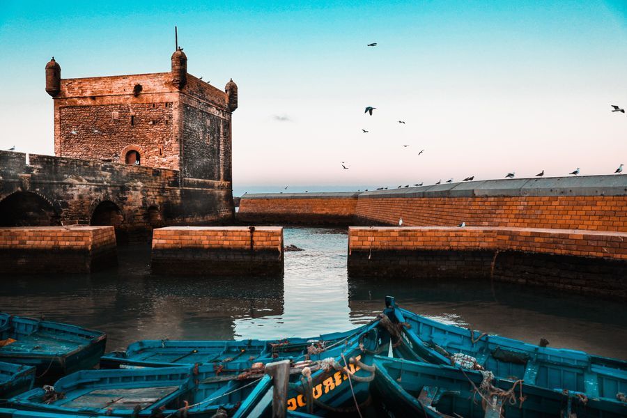 Port de Essaouira in undefined region of undefined