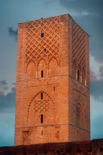 Hassan Tower in Rabat region of Morocco