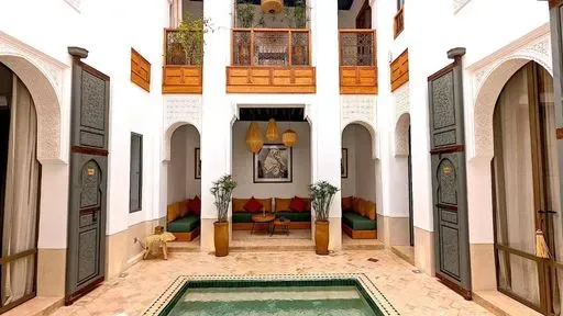 Riad Jardin Des Sens in Marrakesh region of Morocco