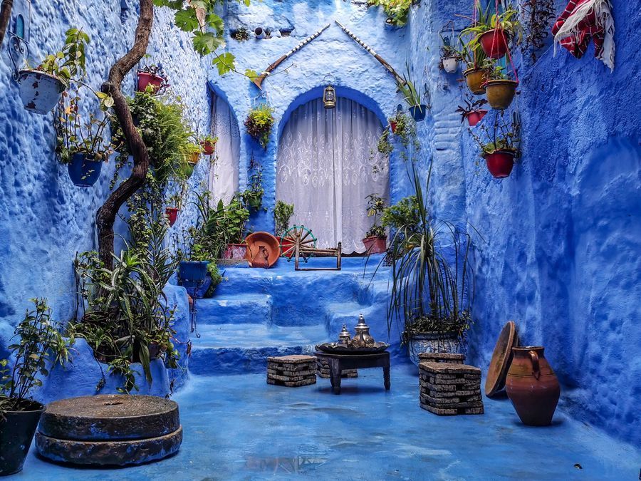 Chefchaouen Medina in undefined region of undefined