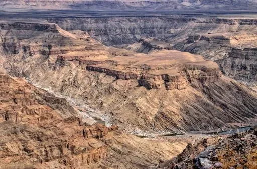 Fish River Overlook Walk in Gondwana region of Namibia