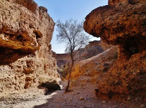 Sesriem Canyon in Sossusvlei region of Namibia