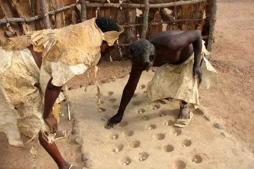 Damara Living Museum in Damaraland region of Namibia