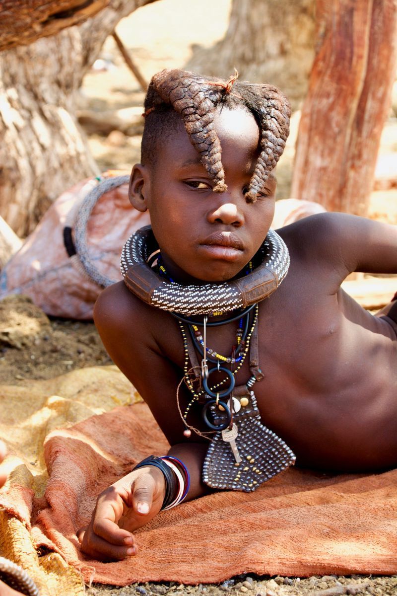 Omapaha Himba Village in undefined region of undefined