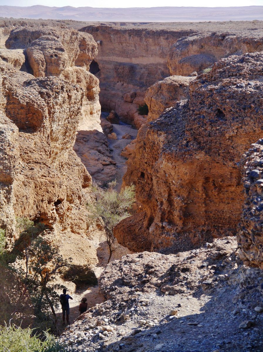 Sesriem Canyon in undefined region of undefined