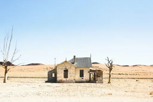 Garub Train Station in Luderitz region of Namibia