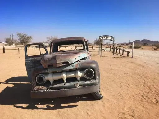 Solitaire Village in Sossusvlei region of Namibia