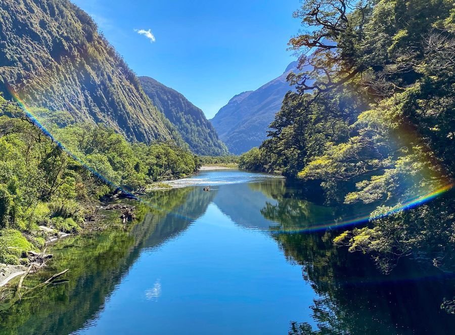 Milford Track in undefined region of undefined