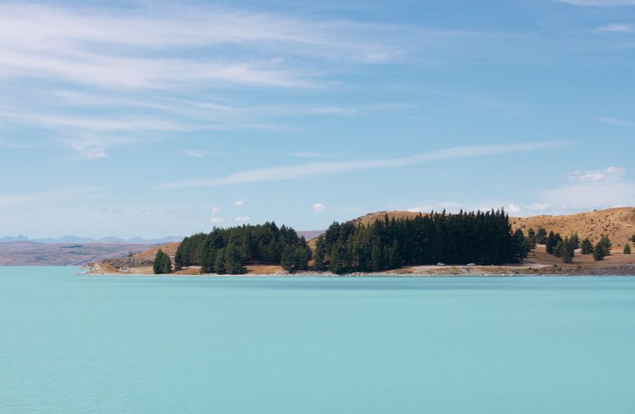 Lake Pukaki in undefined region of undefined