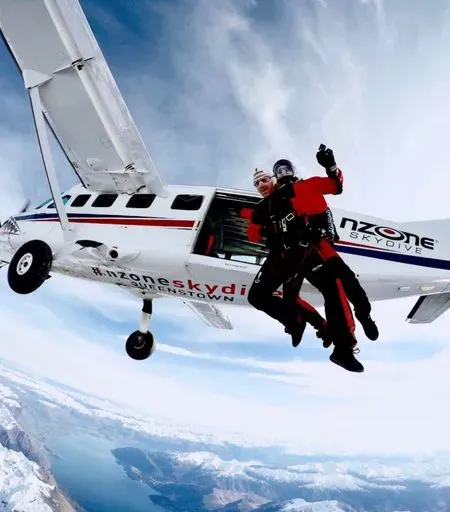 NZONE Skydive in Queenstown region of New Zealand