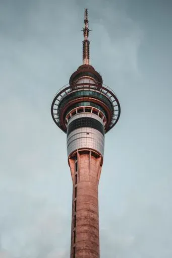 Sky Tower in Auckland region of New Zealand