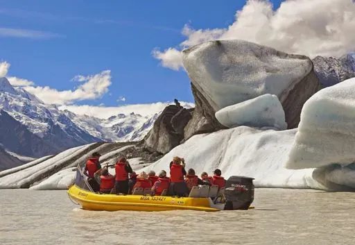 Tasman Lake Boat Cruise preview image