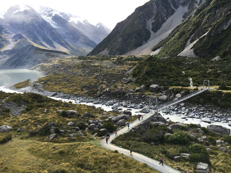 Hooker Valley Track in undefined region of undefined