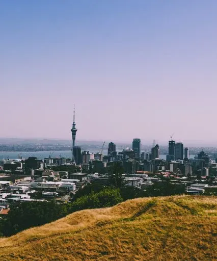 Mount Eden in Auckland region of New Zealand