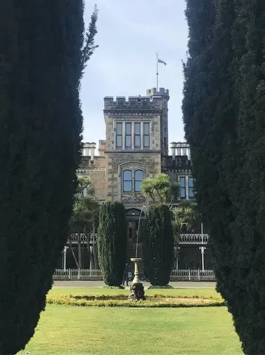 Larnach Castle in Dunedin region of New Zealand