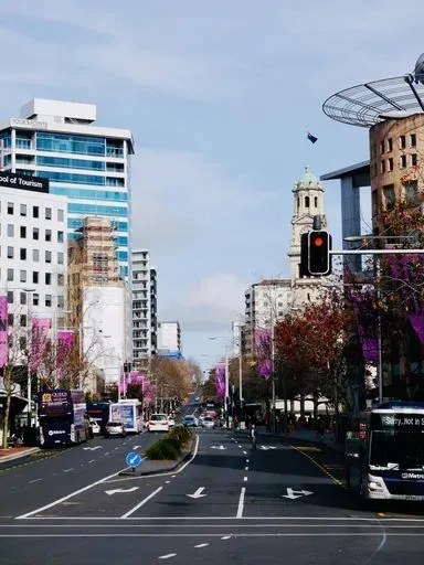 Auckland CBD in Auckland region of New Zealand