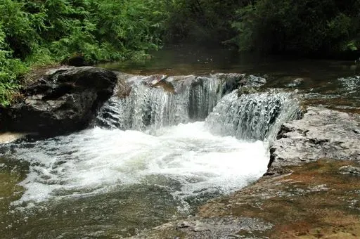 Kerosene Creek in Rotorua region of New Zealand