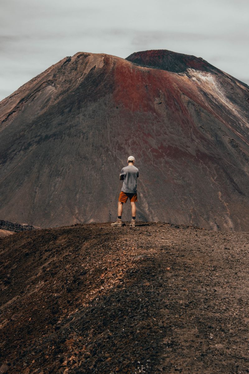 Tongariro Alpine Crossing in undefined region of undefined