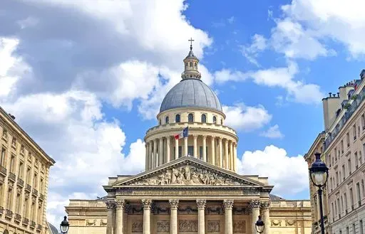 Pantheon in Paris region of Paris