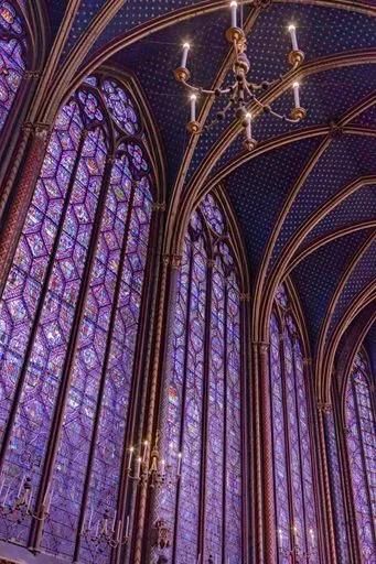 Sainte-Chapelle in Paris region of Paris