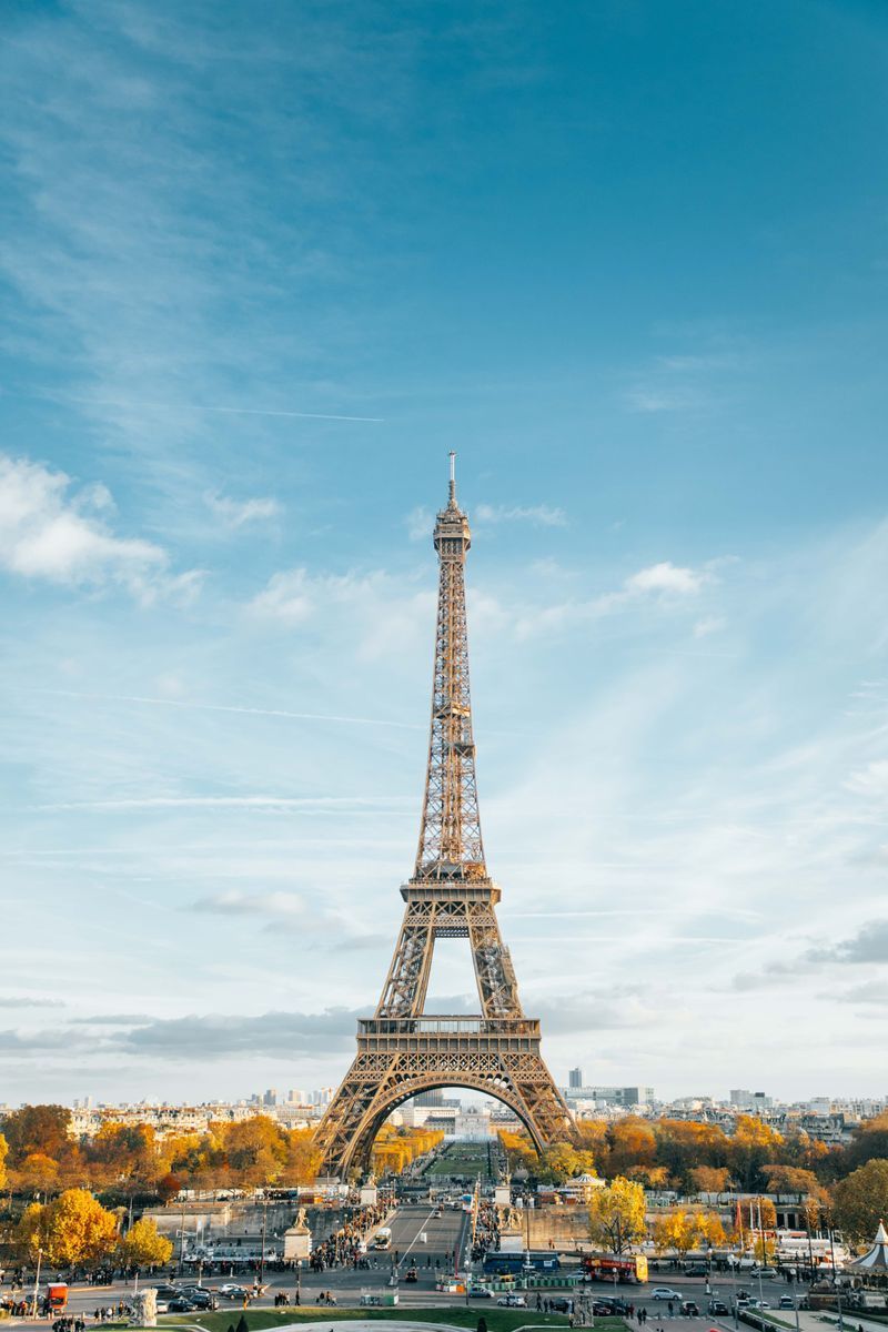 Eiffel Tower in undefined region of undefined