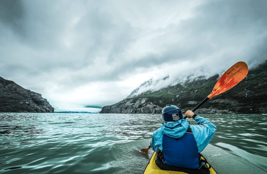 Kayak Glacier Grey in undefined region of undefined