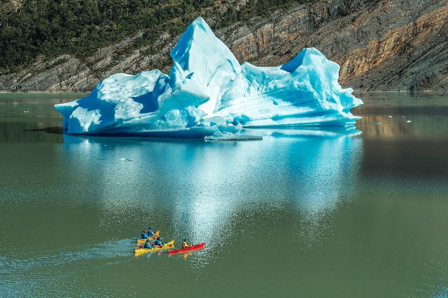 Kayak Glacier Grey in undefined region of undefined