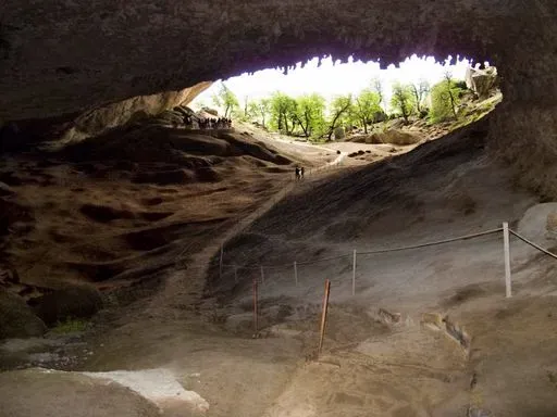 Mylodon Caves in Puerto Natales region of Patagonia