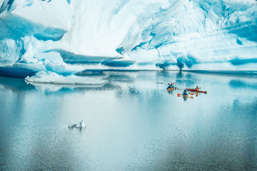 Kayak Glacier Grey in undefined region of undefined