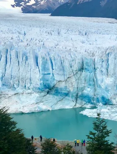 Perito Moreno Glacier in El Calafate region of Patagonia