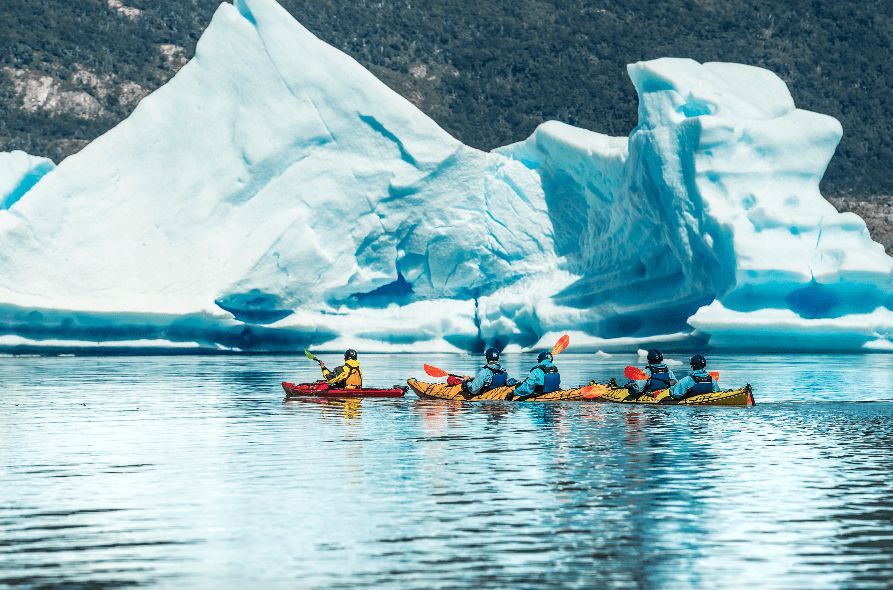 Kayak Glacier Grey in undefined region of undefined