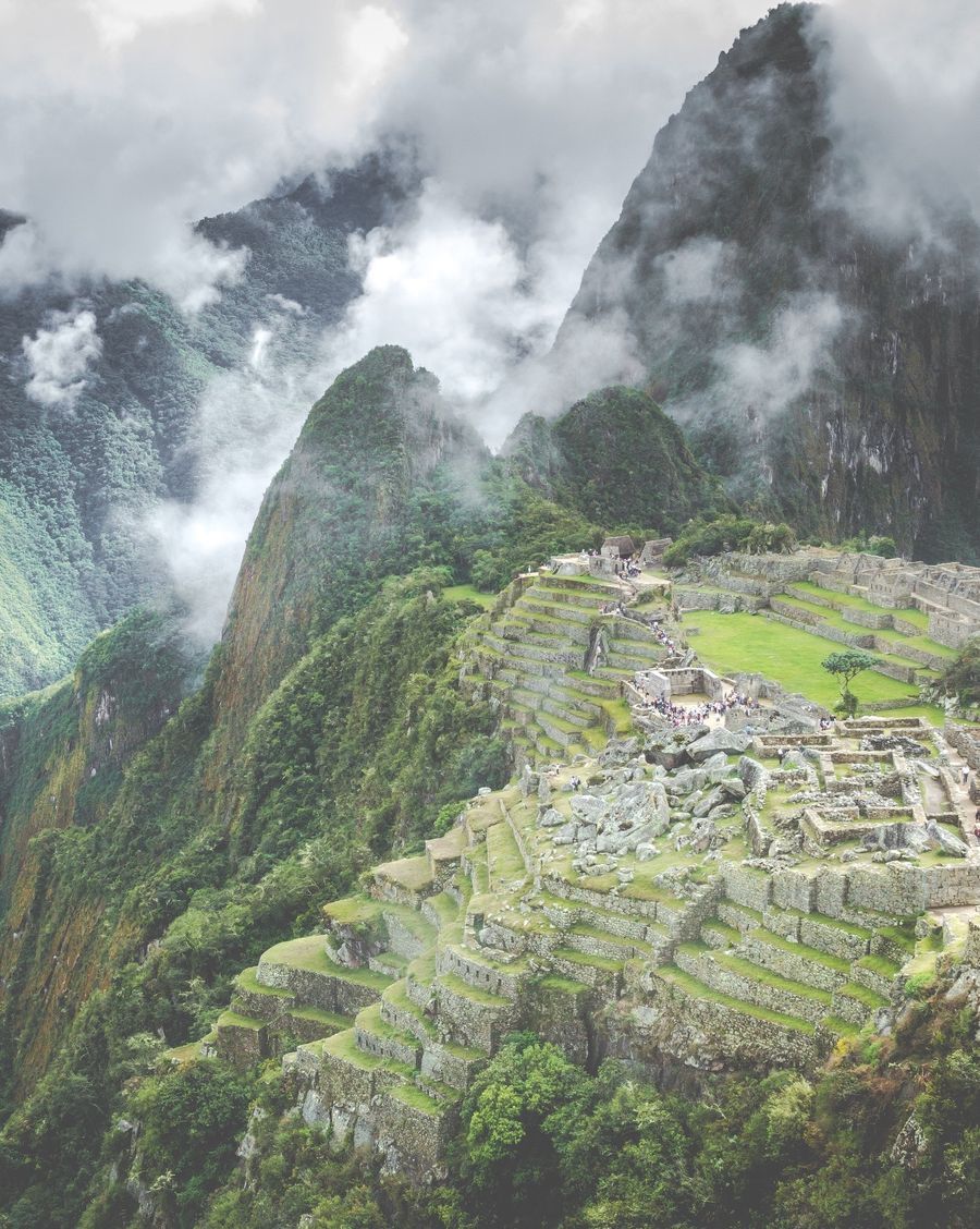 Machu Picchu Citadel in undefined region of undefined