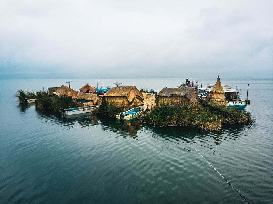 Uros Floating Islands in undefined region of undefined