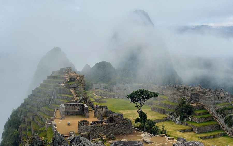 Machu Picchu Citadel in undefined region of undefined