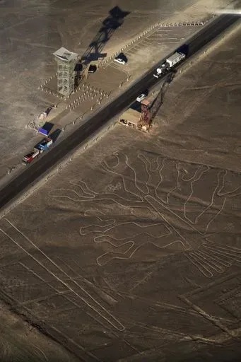 Nazca Lines in Ica region of Peru