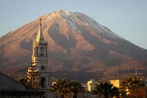 Arequipa in Arequipa region of Peru