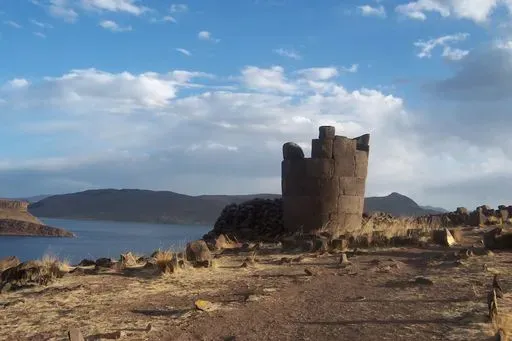 Sillustani in Titicaca region of Peru