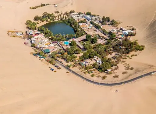 Huacachina in Ica region of Peru