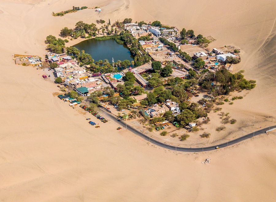 Huacachina in undefined region of undefined