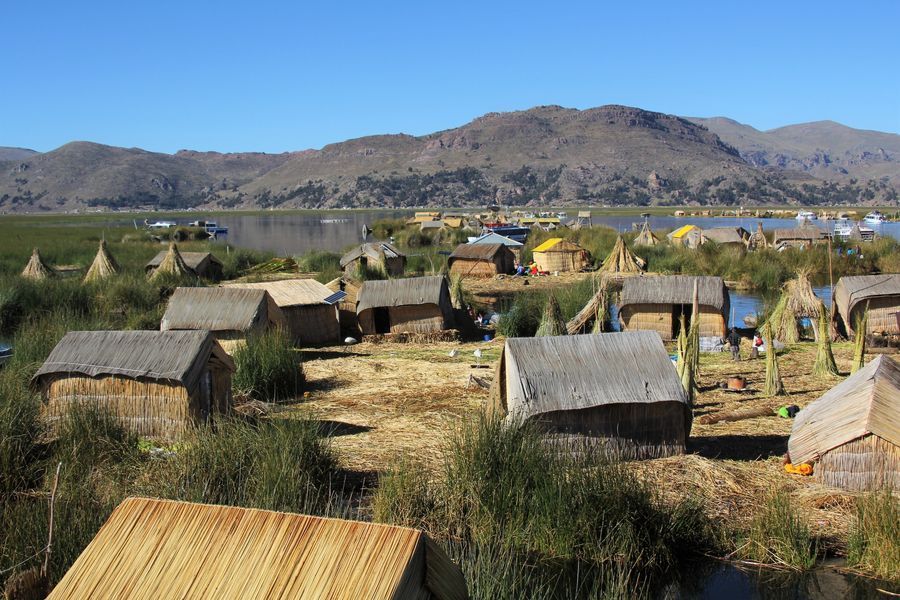 Lake Titicaca in undefined region of undefined