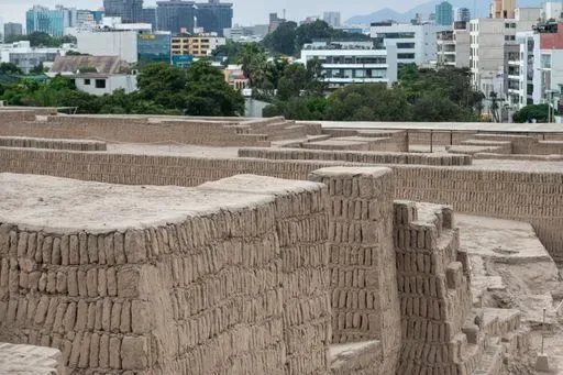 Huaca Pucllana in Lima region of Peru