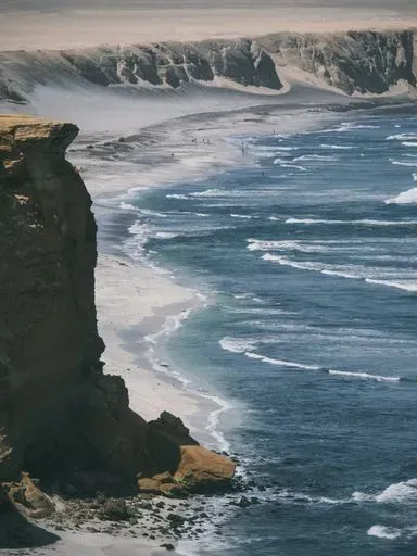 Cathedral Rock in Ica region of Peru