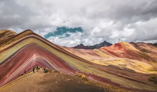 Vinikunca Trail in Cusco region of Peru