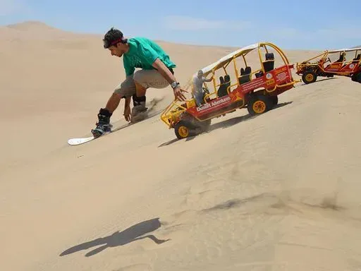Dune Buggy & Sandbording in Ica region of Peru